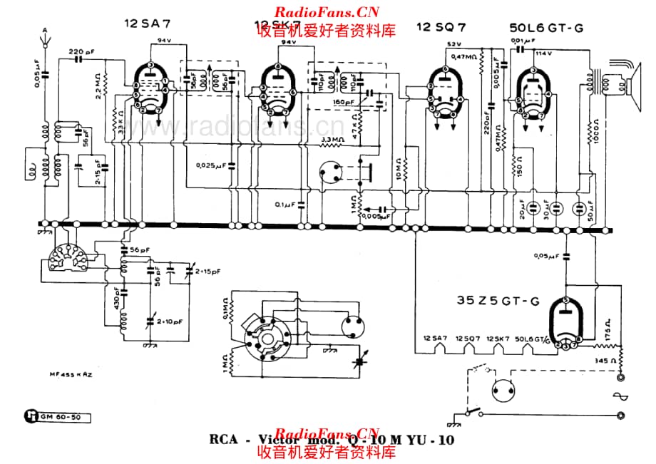 RCA Q10MYU10 电路原理图.pdf_第1页