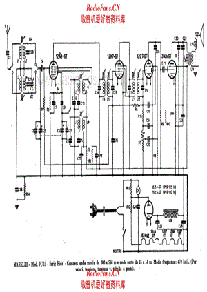 Radiomarelli 9U15 电路原理图.pdf