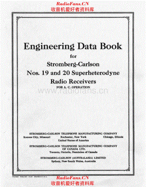 Stromberg Carlson 19 20 service manual 电路原理图.pdf