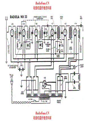 RCA Radiola 33 电路原理图.pdf