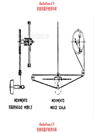 Radiomarelli 121M Tuning cord 电路原理图.pdf