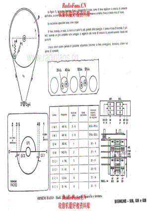 Siemens 530 538 630 alignment and tuning cord 电路原理图.pdf