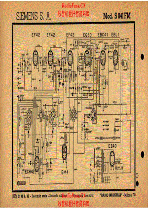 Siemens S 841FM 电路原理图.pdf