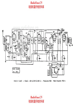 Siare 641A - 641B - 641C 电路原理图.pdf
