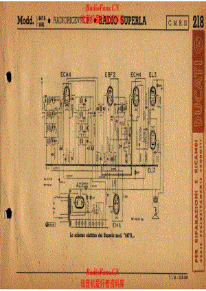 Radio Superla 647B 电路原理图.pdf