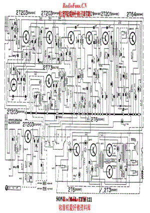 Sony TFM121 电路原理图.pdf