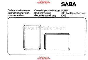 Saba 1205 电路原理图.pdf