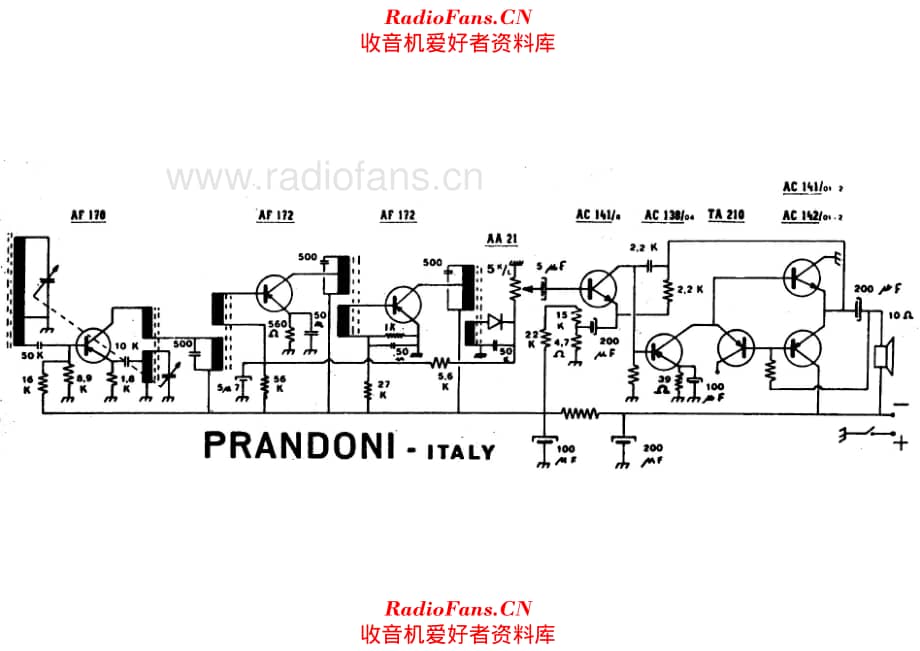 Prandoni Sideral 37 电路原理图.pdf_第1页