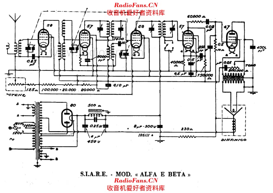 Siare Alfa - Beta 电路原理图.pdf_第1页