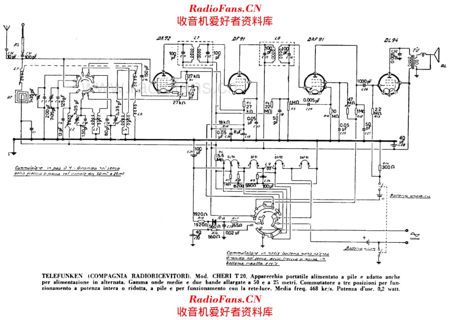 Telefunken CHERI T20 电路原理图.pdf_第1页