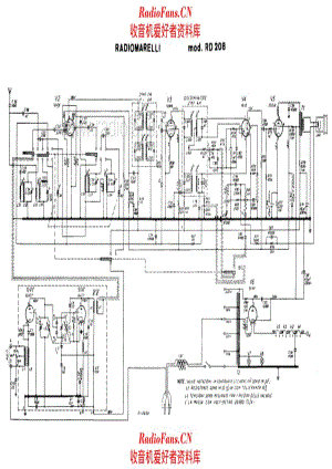 Radiomarelli RD208 电路原理图.pdf