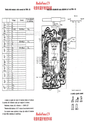 Sony TFM121 TFM121A voltages 电路原理图.pdf