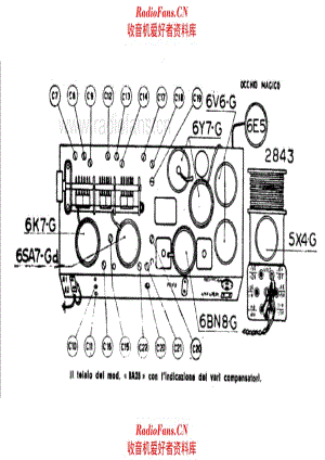 Radiomarelli 8A28 assembly 电路原理图.pdf