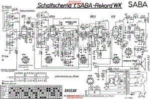 Saba Rekord WK 电路原理图.pdf