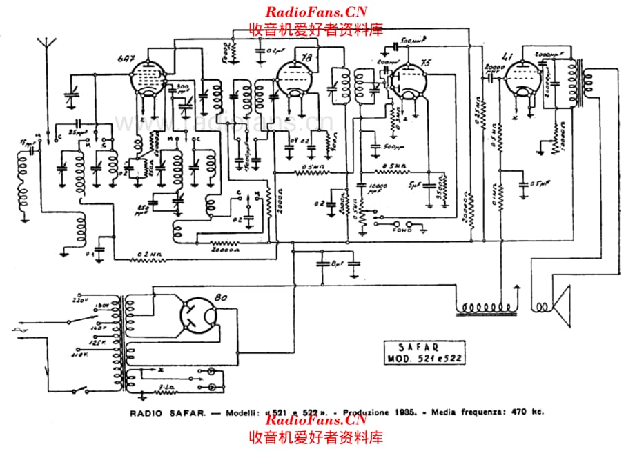 SAFAR 521 电路原理图.pdf_第1页