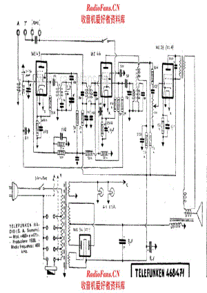 Siemens Telefunken 468 471 电路原理图.pdf