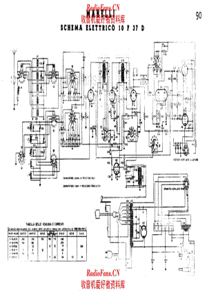 Radiomarelli 10F37D alternate 电路原理图.pdf