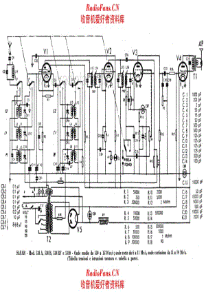 SAFAR 538A 538B 538RF 5310 电路原理图.pdf