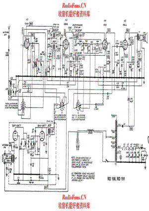 Radiomarelli RD190 RD191 电路原理图.pdf