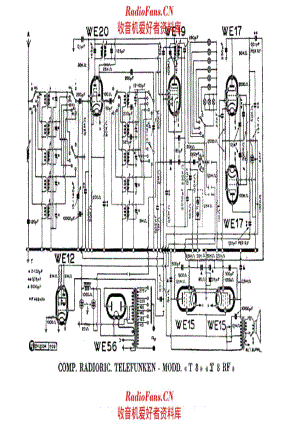 Telefunken T8 T8RF 电路原理图.pdf