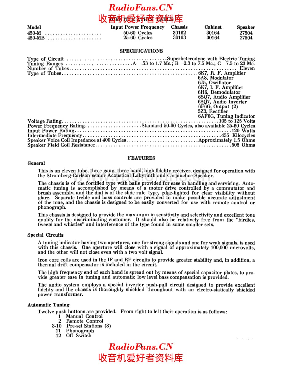 Stromberg Carlson 450 service manual 电路原理图.pdf_第2页