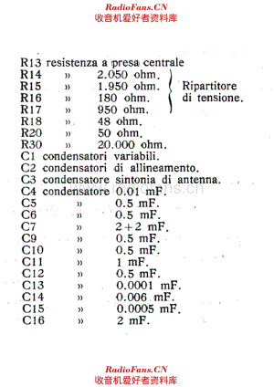 Radiomarelli Musagete II components 2-2 电路原理图.pdf