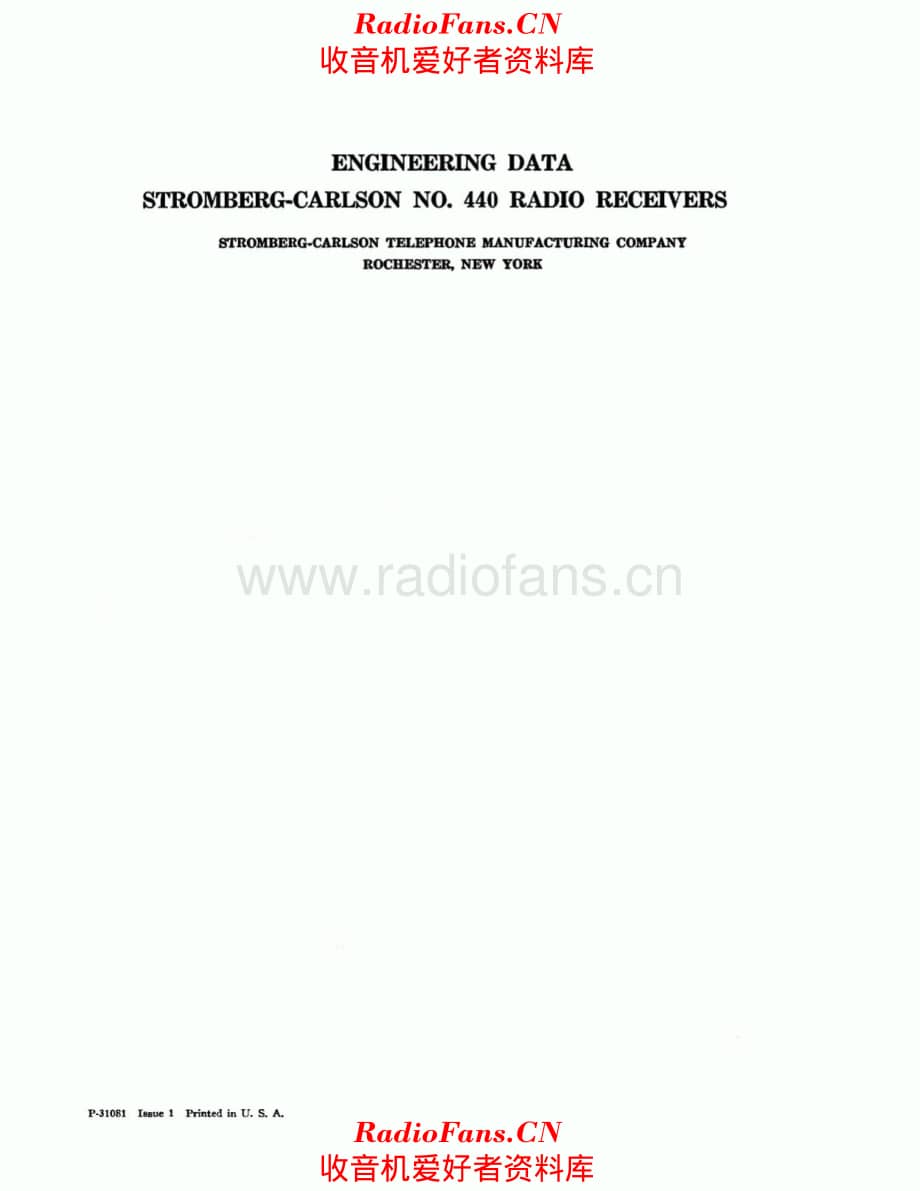 Stromberg Carlson 440 service manual 电路原理图.pdf_第2页