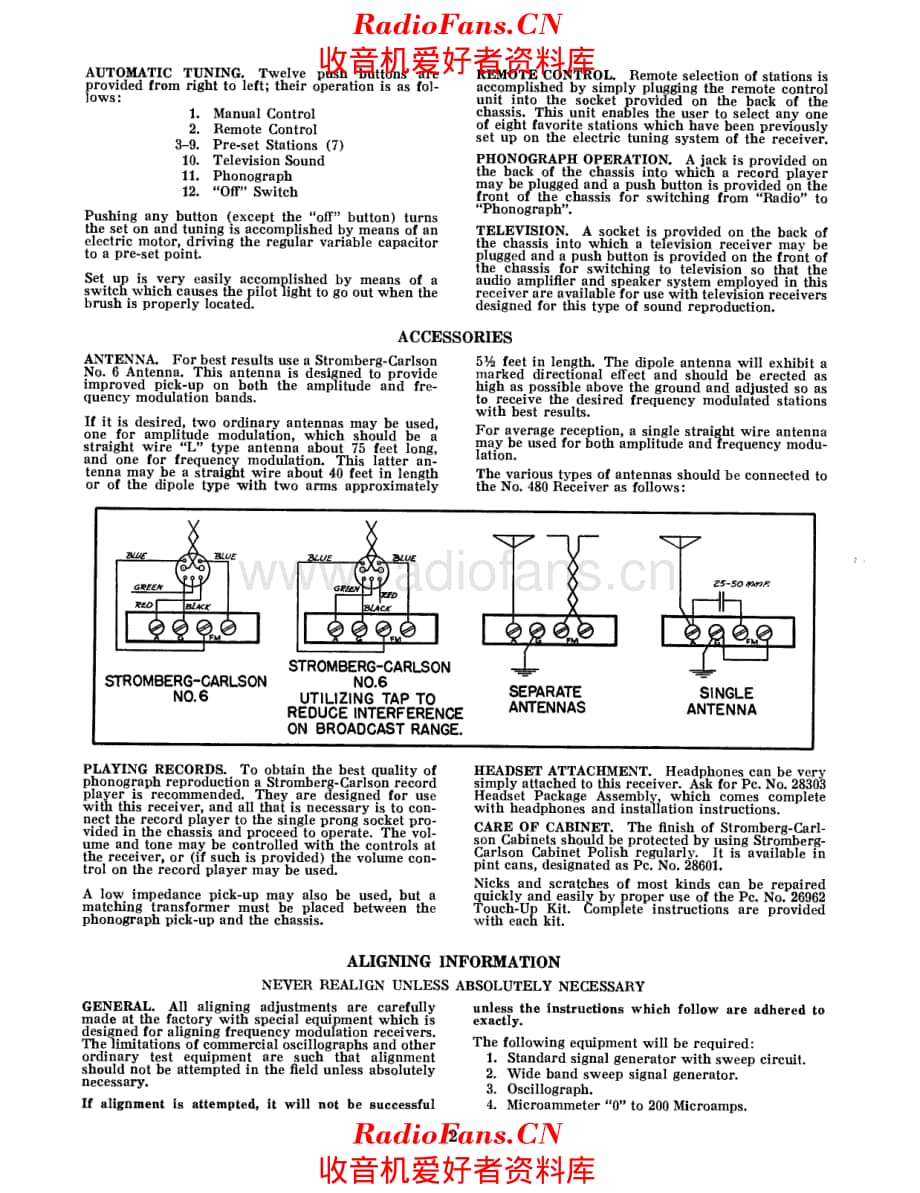 Stromberg Carlson 585 service manual 电路原理图.pdf_第2页