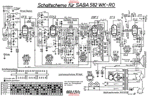 Saba 582 WKRO 电路原理图.pdf