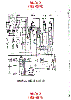 Siemens T 531 - T 536 电路原理图.pdf