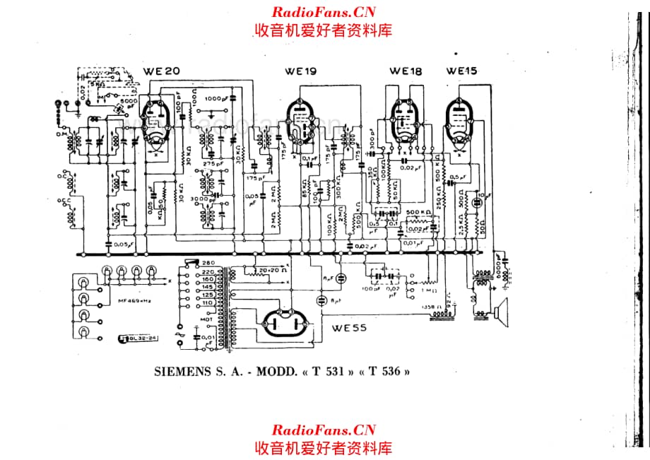 Siemens T 531 - T 536 电路原理图.pdf_第1页