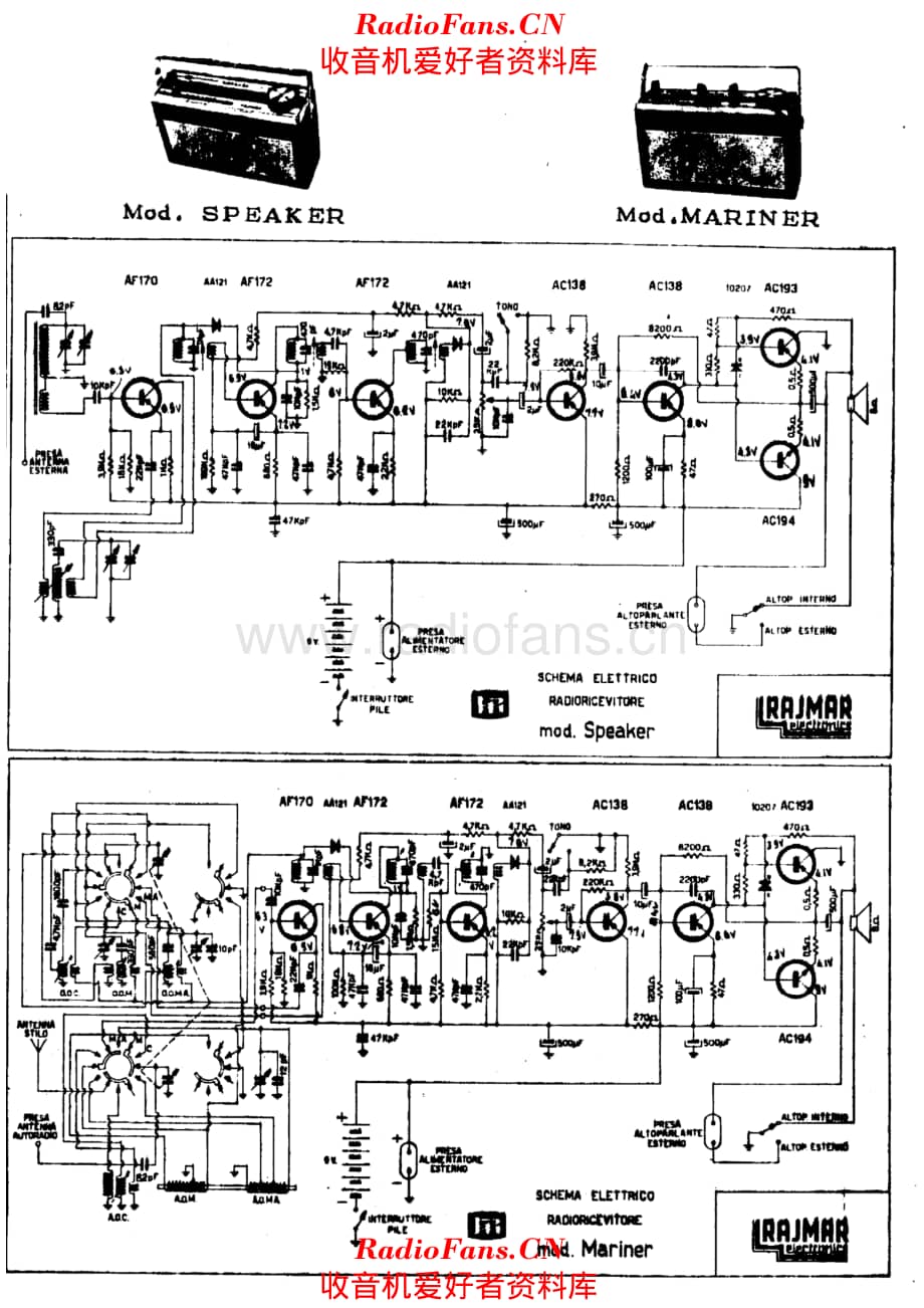 Rajmar Speaker Mariner 电路原理图.pdf_第1页