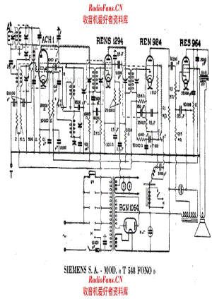 Siemens T548 Fono 电路原理图.pdf