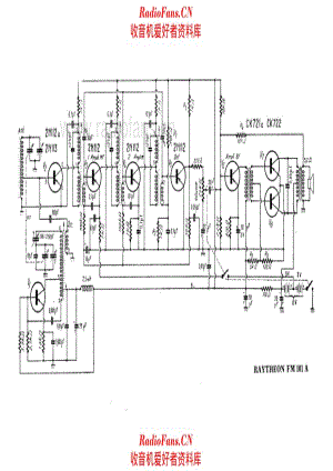 Raytheon FM101A 电路原理图.pdf