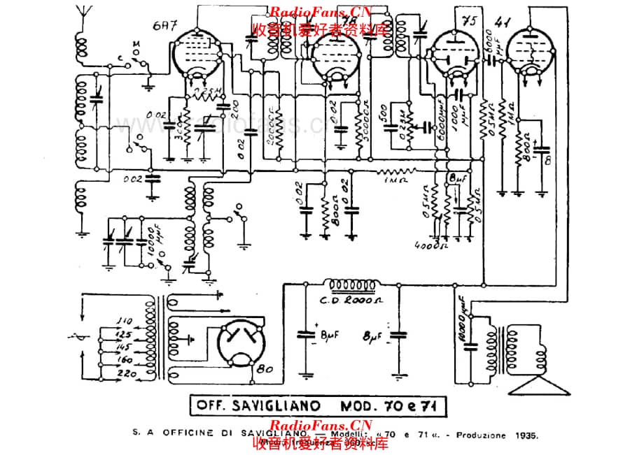 Savigliano 70 71 电路原理图.pdf_第1页