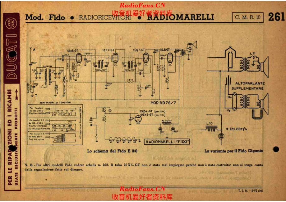 Radiomarelli Fido_2 电路原理图.pdf_第1页