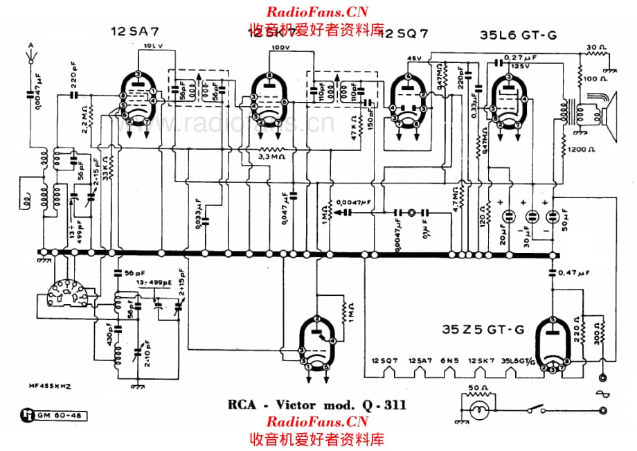 RCA Q311 电路原理图.pdf_第1页