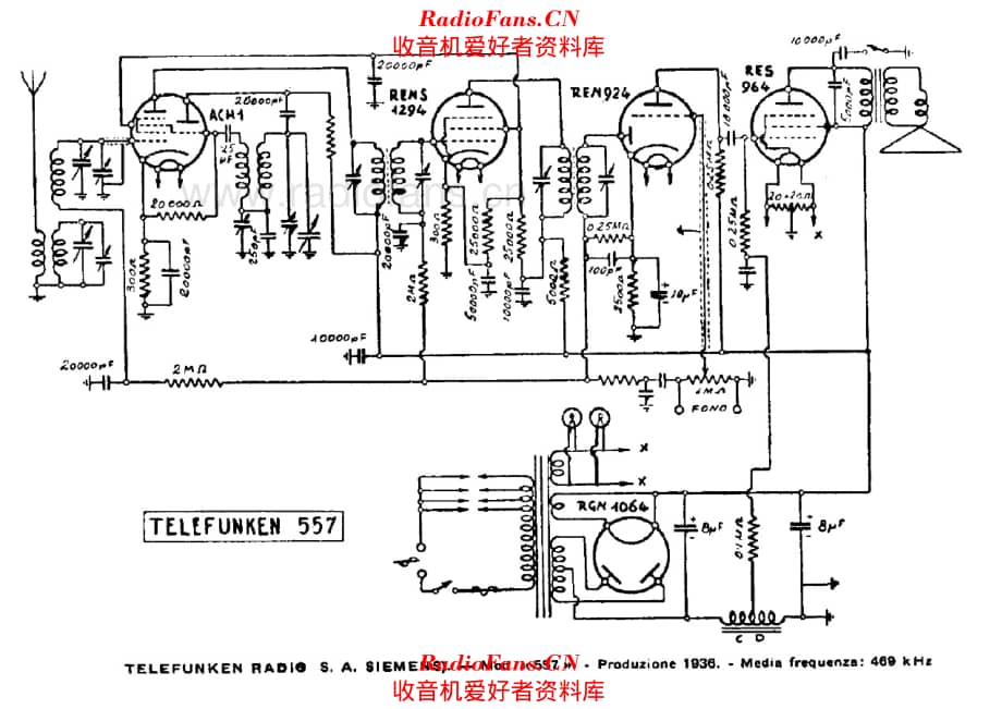 Siemens Telefunken 557 电路原理图.pdf_第1页