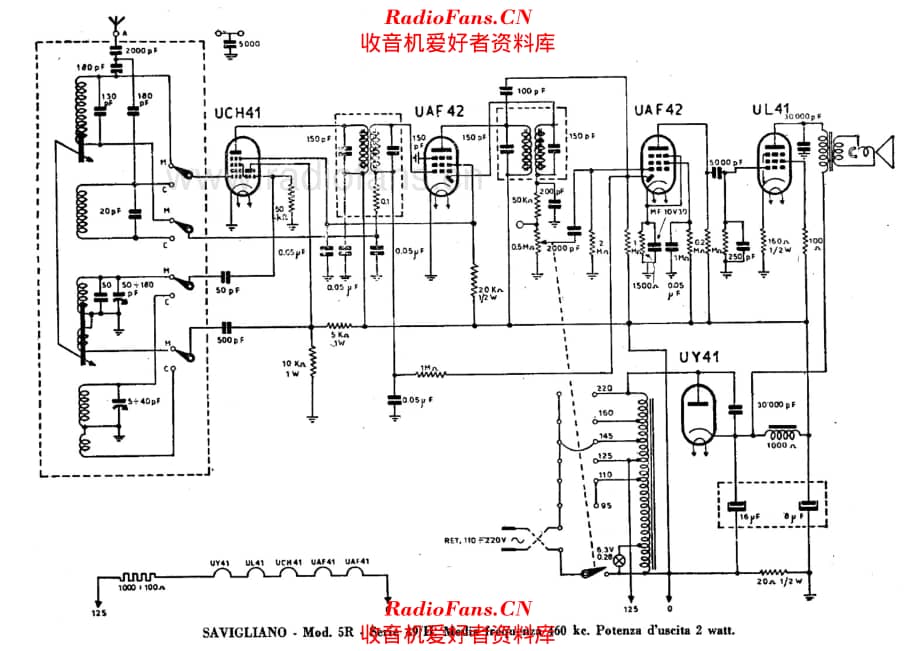 Savigliano 5R-49-II series 电路原理图.pdf_第1页