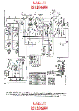 Radiomarelli RD196 RD198 电路原理图.pdf
