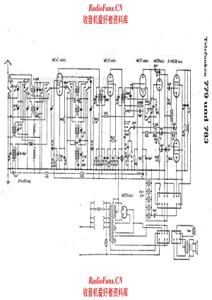 Siemens Telefunken 779 783 电路原理图.pdf