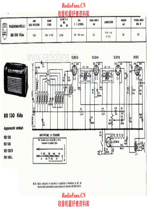 Radiomarelli RD130 Fido_2 电路原理图.pdf