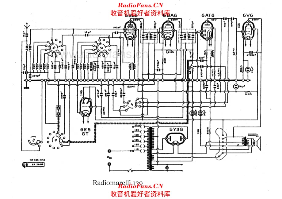 Radiomarelli 139 电路原理图.pdf_第1页