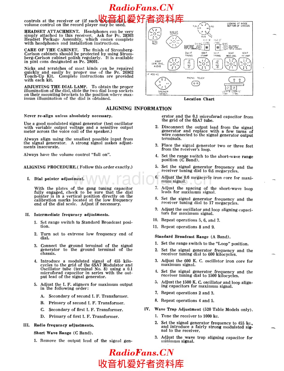 Stromberg Carlson 520 service manual 电路原理图.pdf_第2页