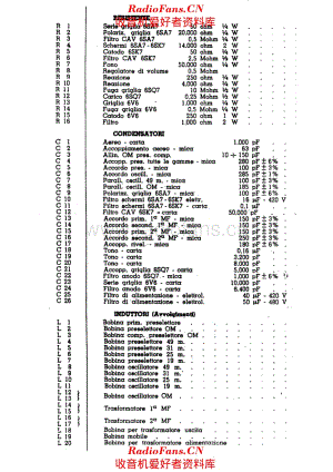 Radiomarelli 115B components 电路原理图.pdf