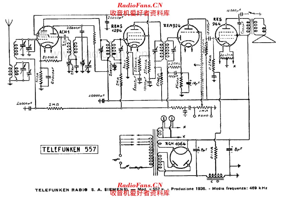 Siemens Telefunken 557_2 电路原理图.pdf_第1页