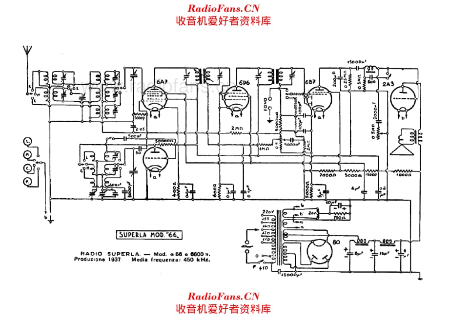 Superla 66 6600 电路原理图.pdf_第1页
