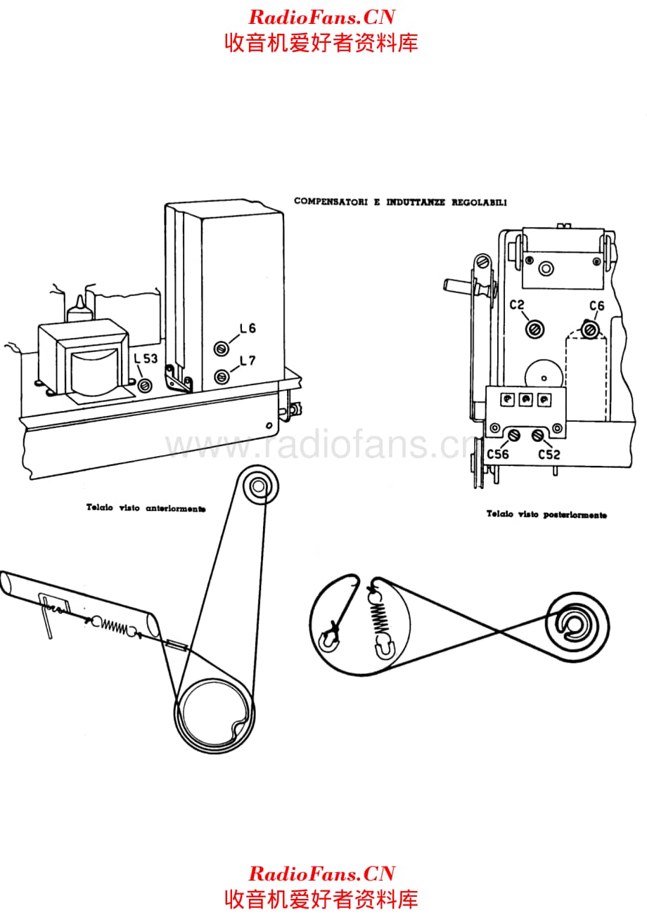 Radiomarelli RD190 RD191 tuning cord 电路原理图.pdf_第1页