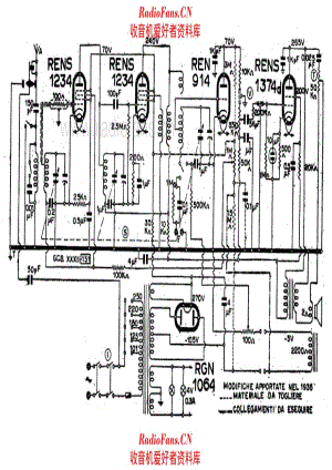 Siemens Telefunken 534 Petrarca Tasso improvements 电路原理图.pdf