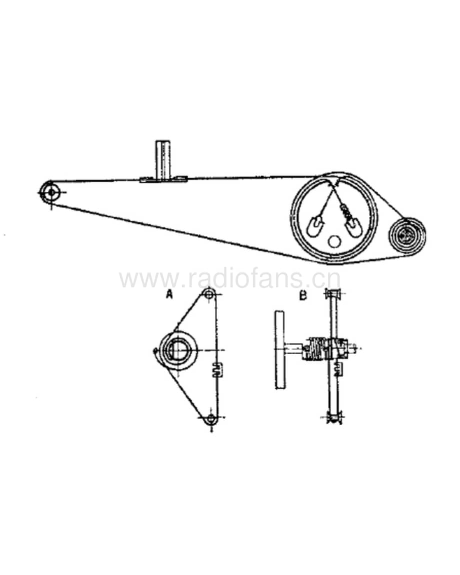 RadioMarelli tuning cord 150X 155 电路原理图.pdf_第1页